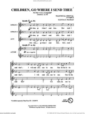 Children Go Where I Send Thee Sheet Music: A Journey into the World of Music and Childhood